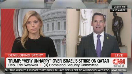 Kate Bolduan and Eric Swalwell