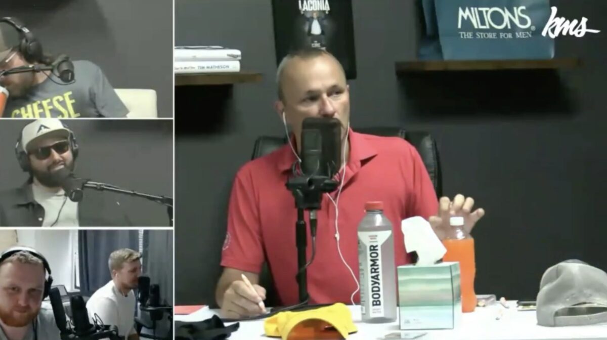 Kirk Minihane goes off on Dave Portnoy for defending Jimmy Kimmel suspension