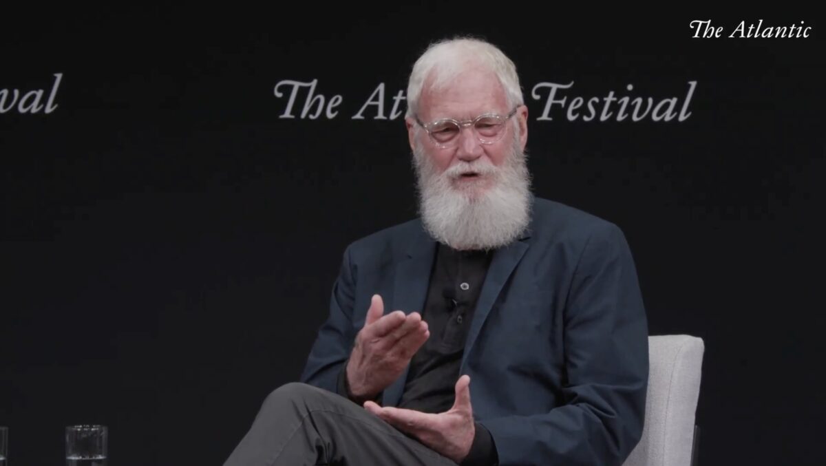 David Letterman reacts to Jimmy Kimmel suspension