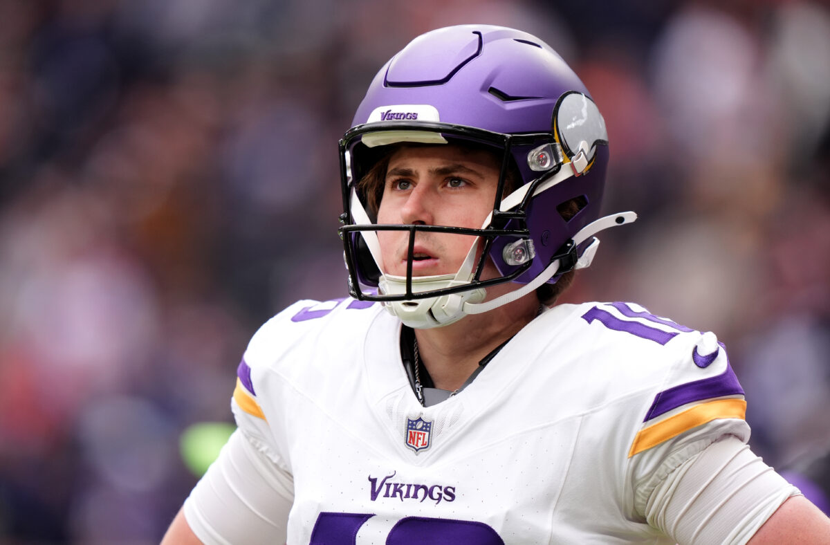 Minnesota Vikings kicker Will Reichard