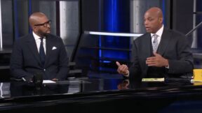 Charles Barkley and Kenny Smith