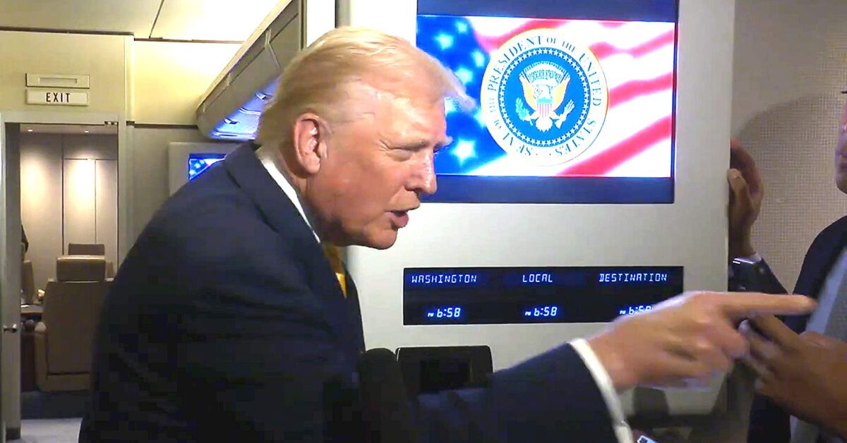 CNN Anchor and Others Blast Trump For ‘Piggy’ Attack On Woman Reporter On AF1