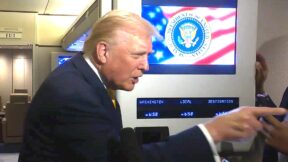 CNN Anchor and Others Blast Trump For ‘Piggy’ Attack On Woman Reporter On AF1