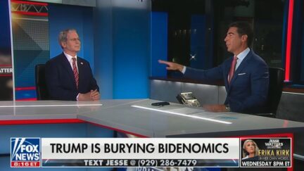 Scott Bessent and Jesse Watters