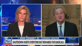 Laura Ingraham and John Kennedy