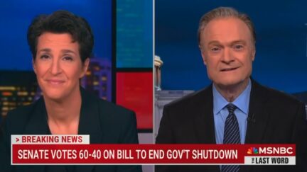Rachel Maddow and Lawrence O'Donnell