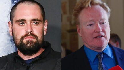 Nick Reiner and Conan O'Brien