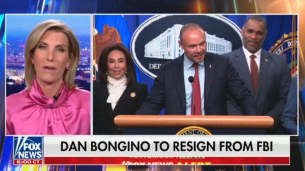 Laura Ingraham and Dan Bongino