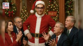 George Santos Christmas party