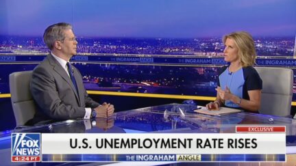 Scott Bessent and Laura Ingraham