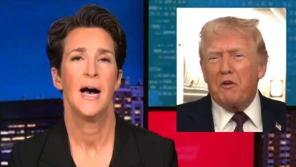 MS NOW's Rachel Maddow Taunts Trump Over Blizzard of Defeats
