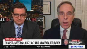 Chris Hayes and Harry Litman