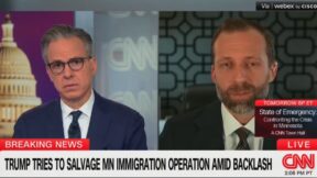 Jake Tapper and Chad Mizelle