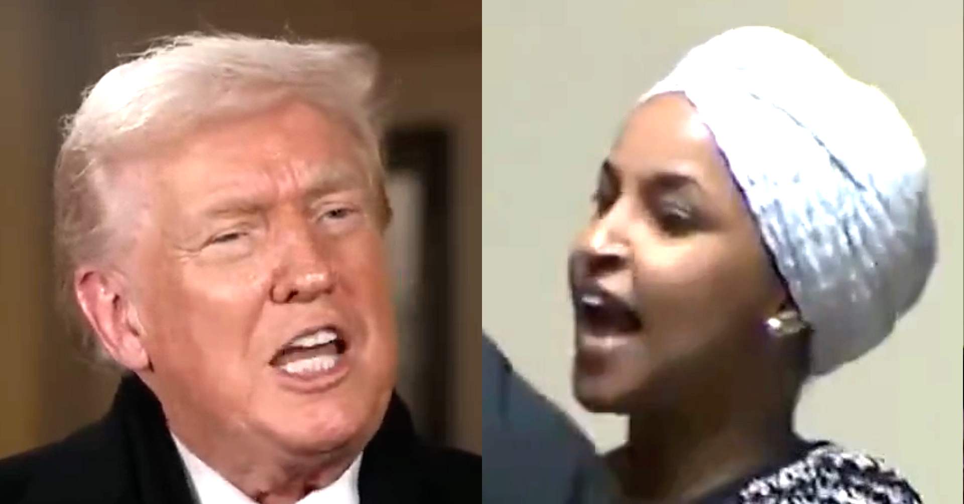 Trump attacked Rep. Ilhan Omar (D-MN) in an early morning rant suggesting she be jailed or "sent back" to Africa just days after she was attacked onstage.