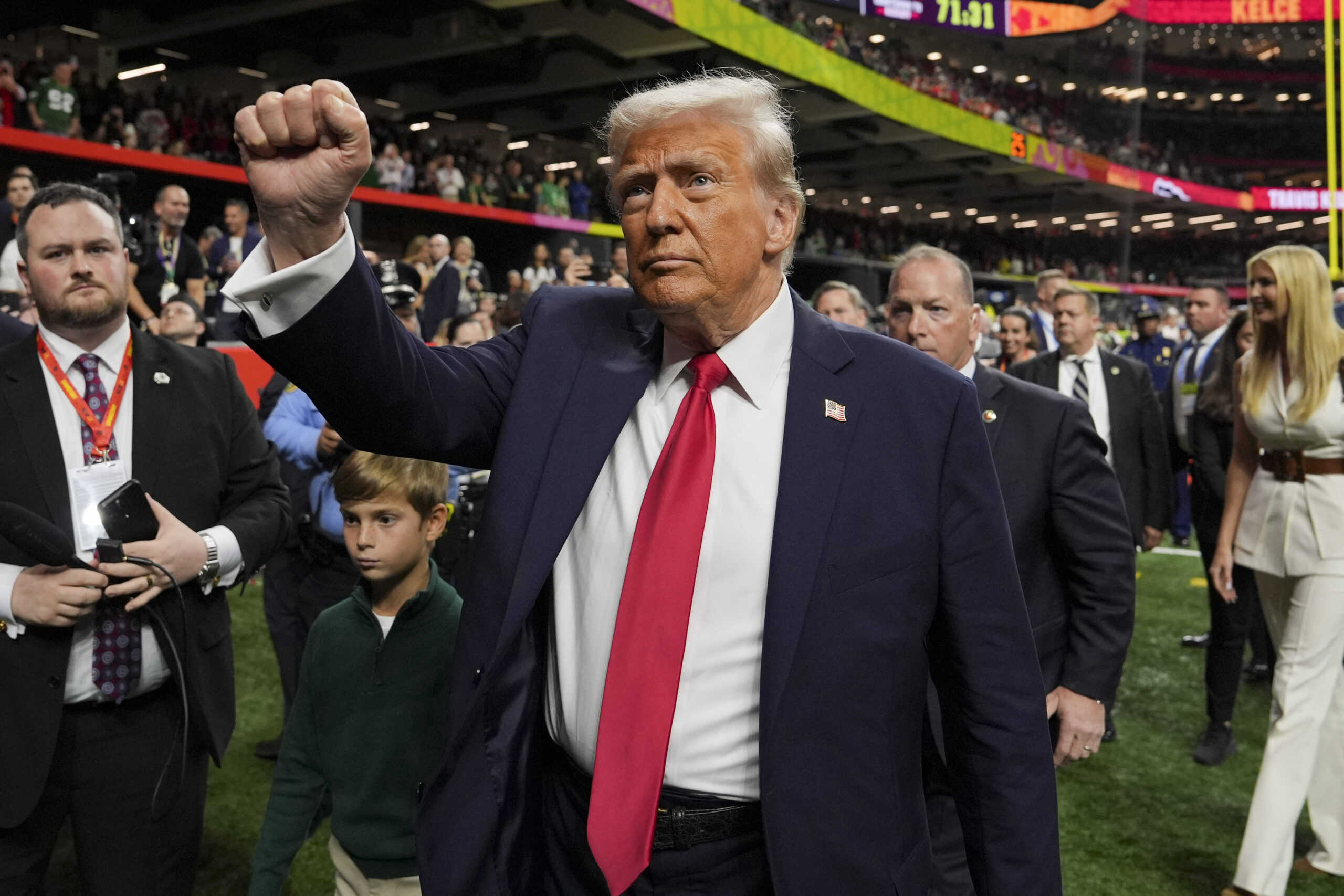 Donald Trump Super Bowl