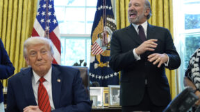 Donald Trump and Howard Lutnick