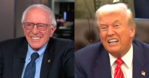 Bernie Sanders Laughs in Trump's Face Over Election Takeover Rant