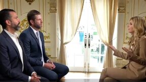 CNBC Anchor Confronts Trump Bros Over Crypto Bash 'Everyone is Here to Curry Favor' With Trump