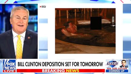 James Comer Smirks As He Tells Hannity About Showing Hot Tub Photo at Hillary Depo