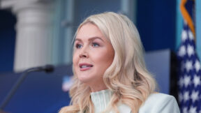 White House press secretary Karoline Leavitt