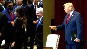Awkward! Kristi Noem Spotted at Trump Event — Gets Trump Shout-Out Hours After He Dumped Her As DHS Chief