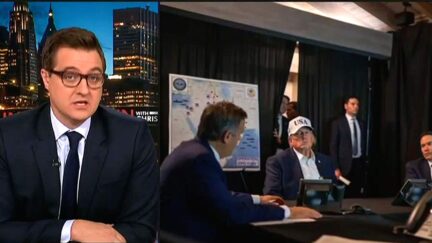 MS NOW's Chris Hayes Blasts Trump's Mar-a-lago War Room and 'Ridiculous' Hat In Blistering Rant