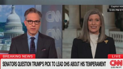 Jake Tapper and Joni Ernst