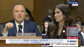 Adam Schiff, Kristi Noem