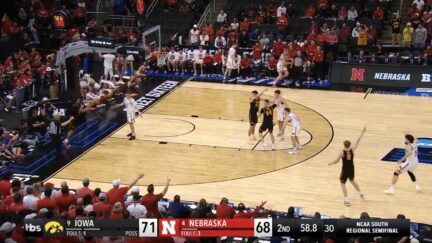 Nebraska Iowa basketball