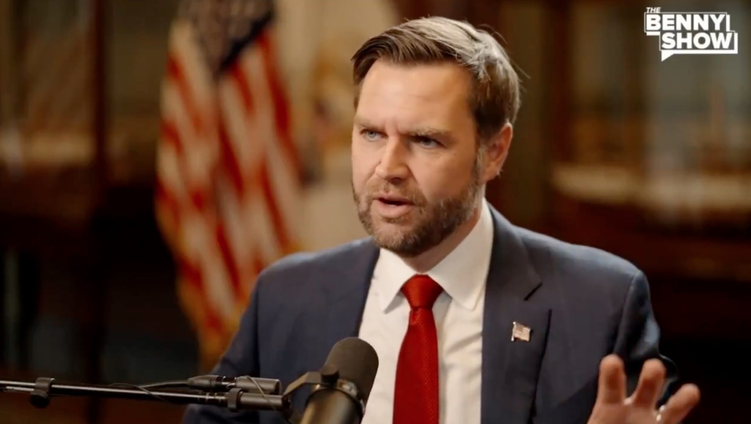 JD Vance talks to Benny Johnson