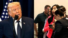 Trump Confronted By Reporter Over Conflicting Messages On War 'Which Is It'