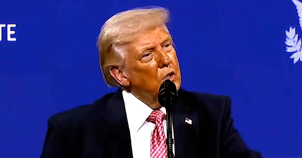 Trump Does Foreign Accent in Rant About Naming Waterways Like 'Strait of Trump' After Himself