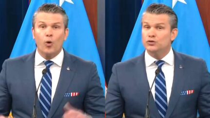Hegseth Lashes Out at 'Trump-Hating Press' With Bonkers Bible Rant — And Trump-Jesus Analogy