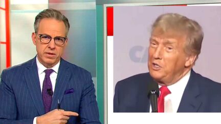 CNN's Jake Tapper Hammers Trump Crew With Video Barrage on Violent Jokes About 'Actual Attacks'