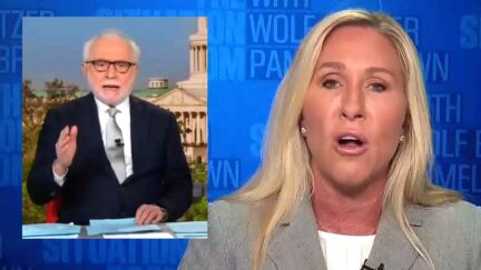 CNN's Wolf Blitzer Straight-Up Asks MTG 'Do You Genuinely Believe' Trump Was Going to Kill 'Entire Population' of Iran