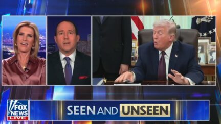 Laura Ingraham and Raymond Arroyo