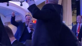 Dan Scavino yelling at WHCD