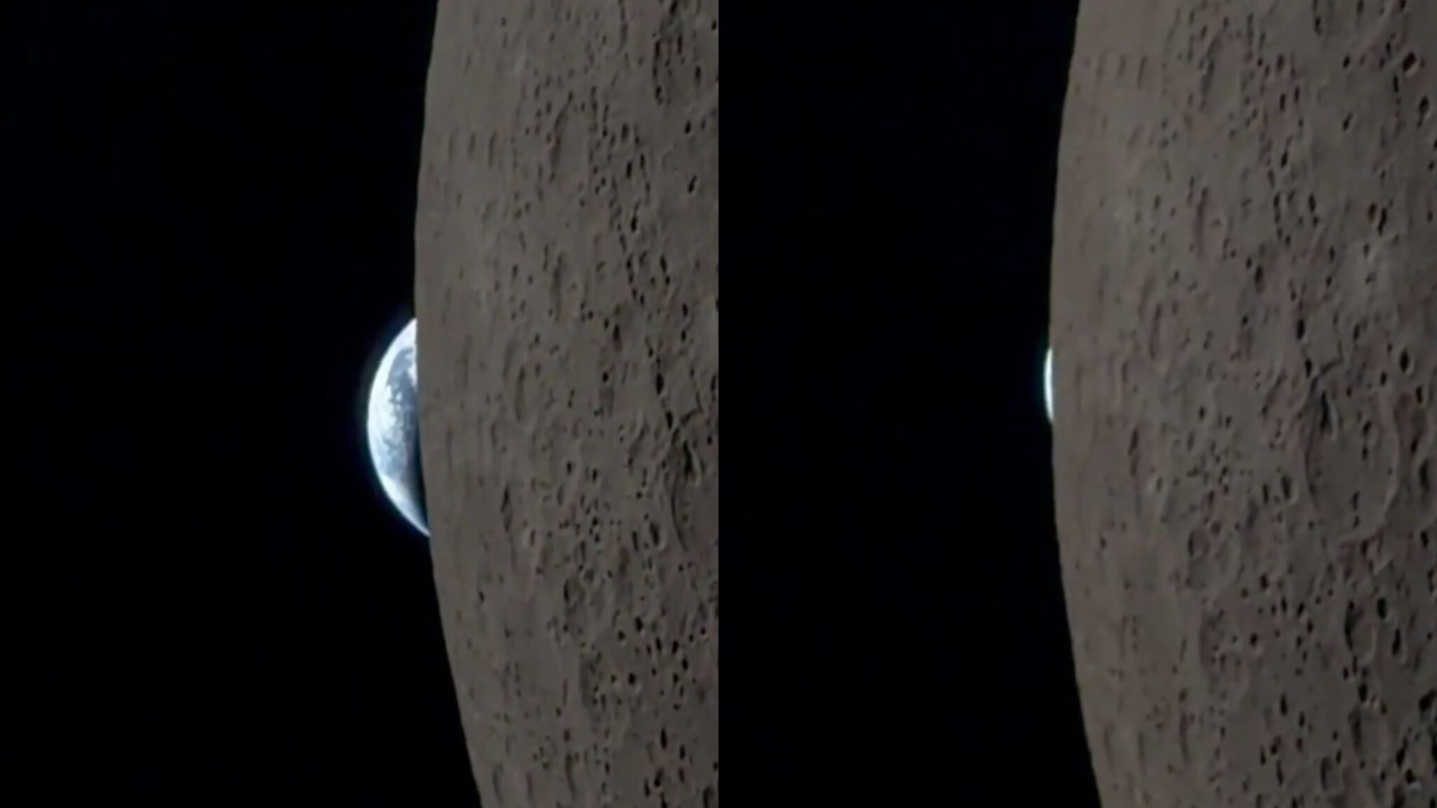 Moon Artemis Ripple WATCH: Artemis Astronaut Shares Footage of Rare 'Earthset'