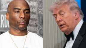 Charlamagne The God and Donald Trump