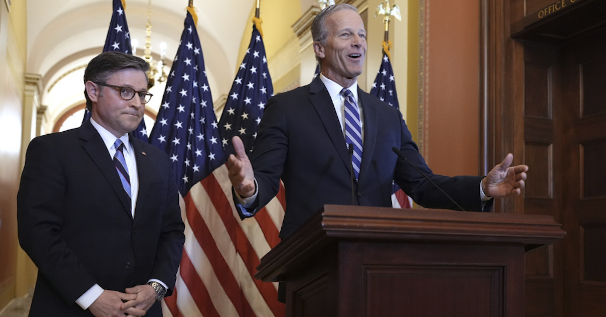 Mike Johnson and John Thune Announce Surprise DHS Deal