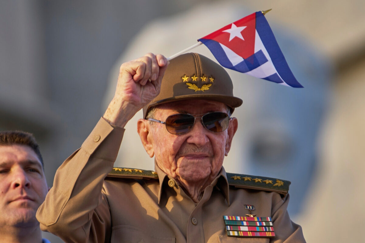 Former Cuban President Raul Castro