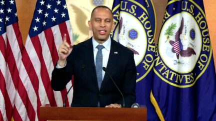 Dem Leader Slams Trump Allies in Blistering Slavery-Themed Rant at Press Conference