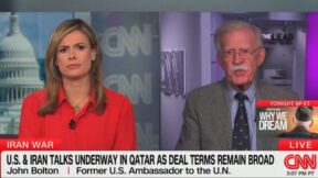 Pamela Brown and John Bolton