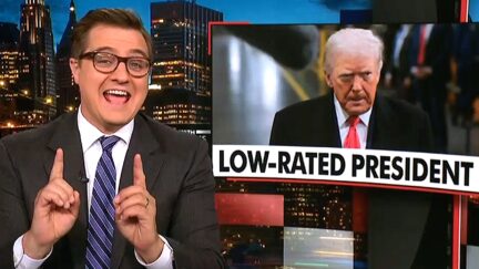 'That's Below Freezing!' Chris Hayes Stunned By New Trump Poll Amid Revolt