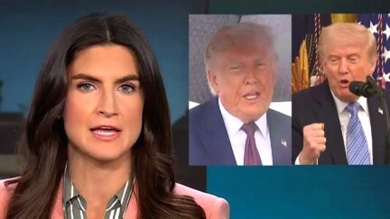 CNN's Kaitlan Collins Calls BS on Trump Reflecting Pool 'Knife' Claim — With Fun Video Receipt