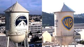 Paramount Warner Brothers Discovery Iconic Water Towers