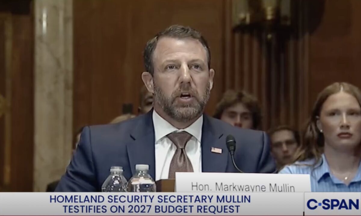 DHS Sec. Markwayne Mullin