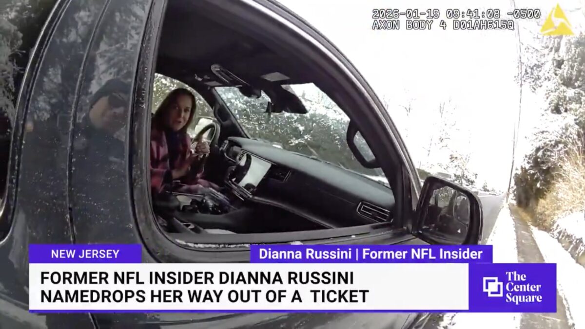 Body Cam Footage Shows Dianna Russini Mentioning Connections During Traffic Stop