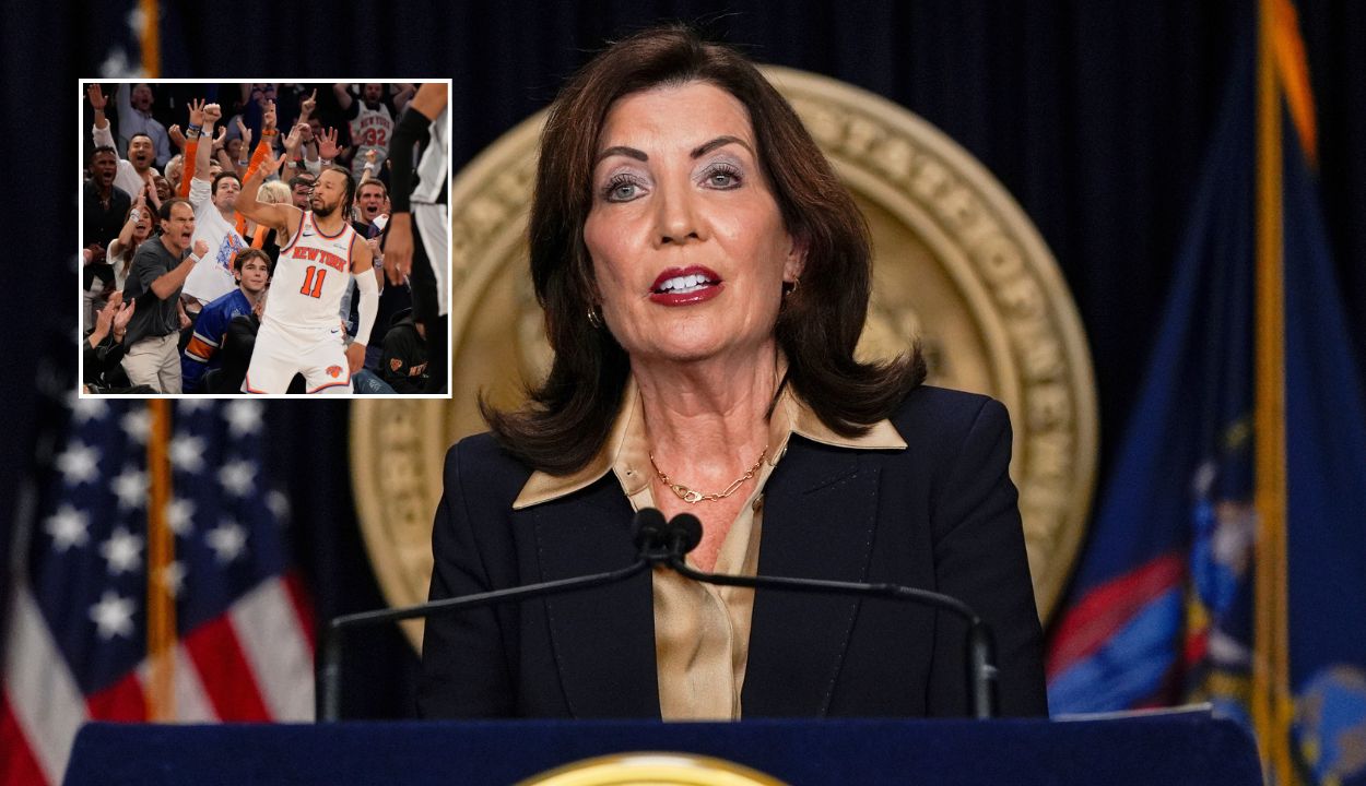 Gov. Kathy Hochul criticizes Ticketmaster and Spurs over alleged Knicks ticket blocks