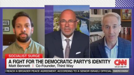 composite image of smerconish and two others